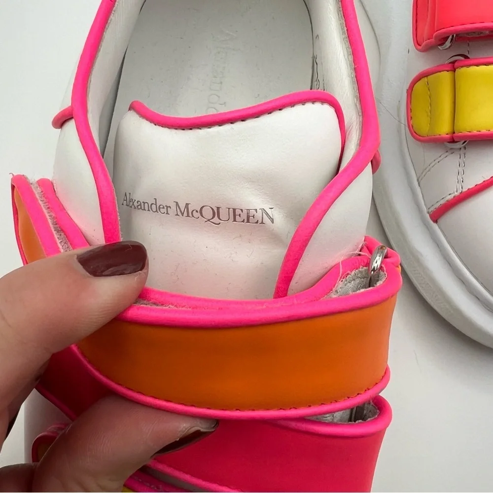 Alexander McQueen Women's Oversized Triple Strap Sneaker